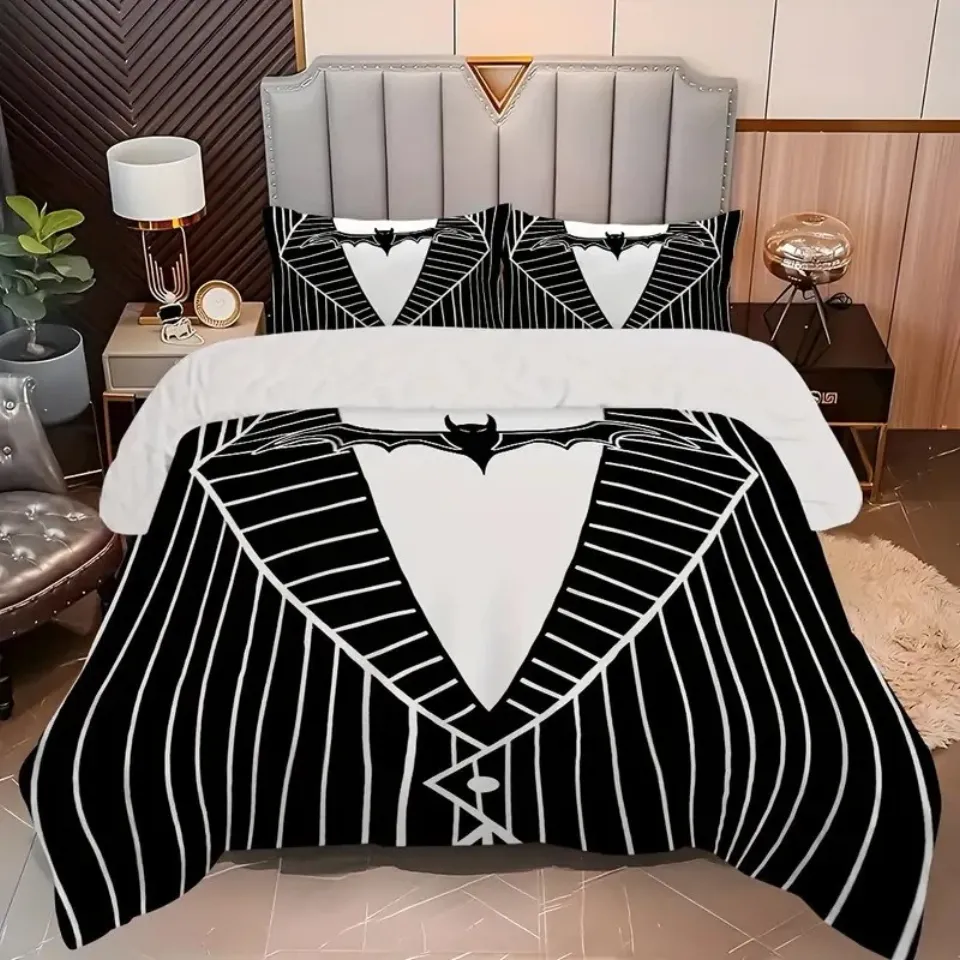 Nightmare Before Christmas Jack Skellington Bedding Set Halloween Decor