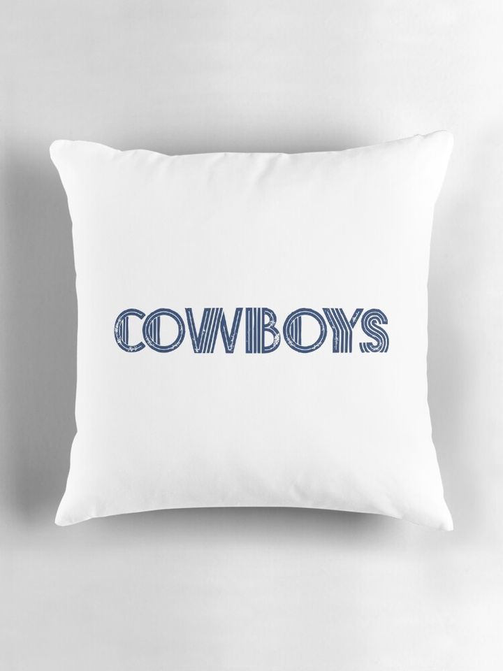 dallas cowboys Pillow, Gift for Fan