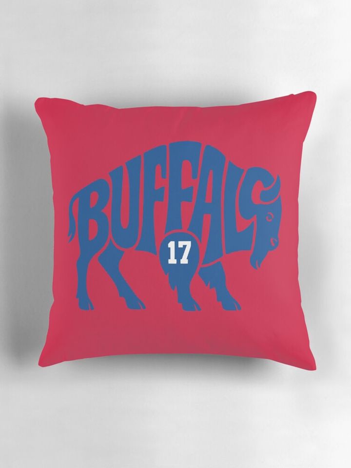 Buffalo 17 Pillow, Gift for Fan