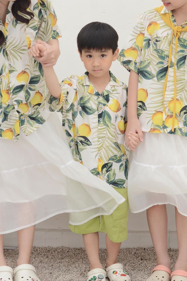 Family Hawaiian Oversized Shirts