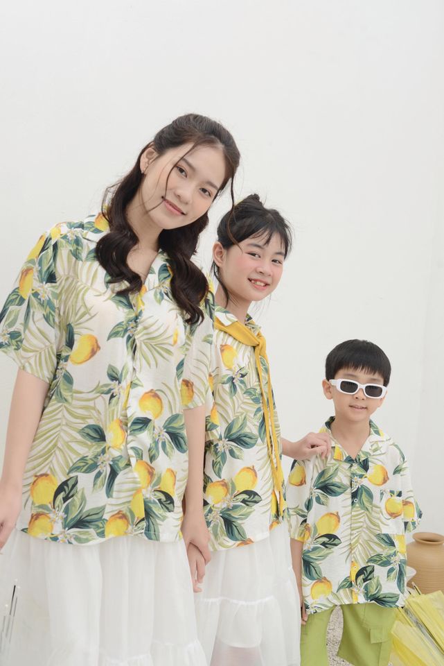 Family Hawaiian Oversized Shirts