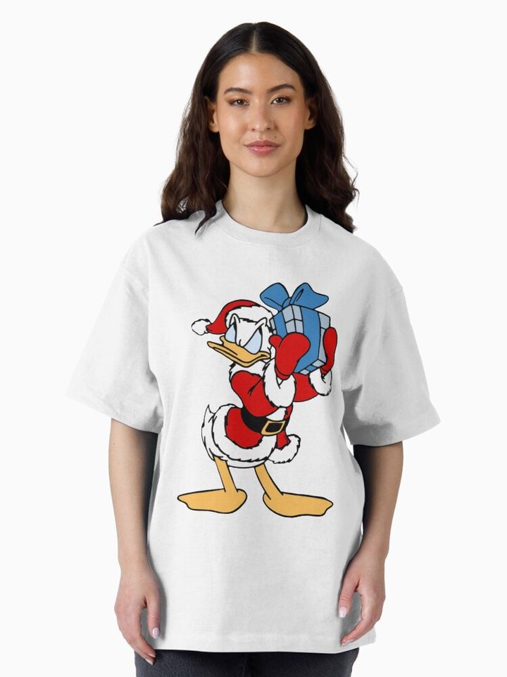Donald Sceptical Christmas gift Oversized T-Shirt