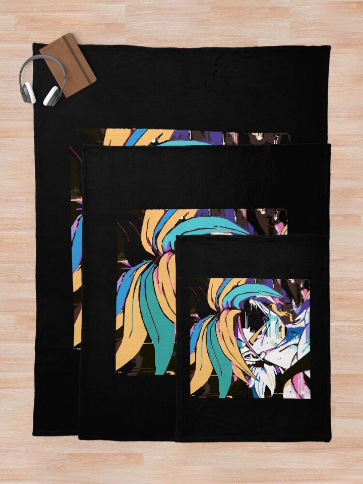 Future Trunks Throw Blanket, Gift for Fan, for All Age