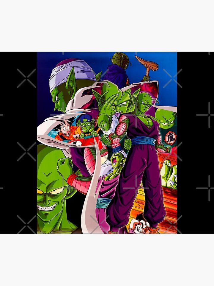 PICCOLO EVOLUTION DRAGON BALL Z Throw Blanket, Gift for Fan, for All Age