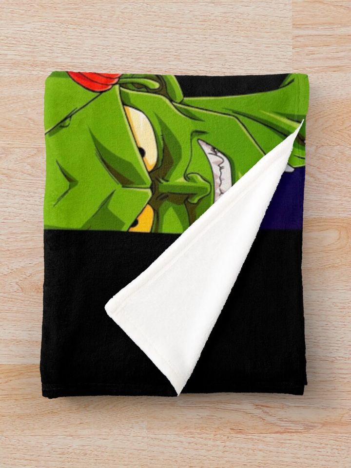 PICCOLO EVOLUTION DRAGON BALL Z Throw Blanket, Gift for Fan, for All Age
