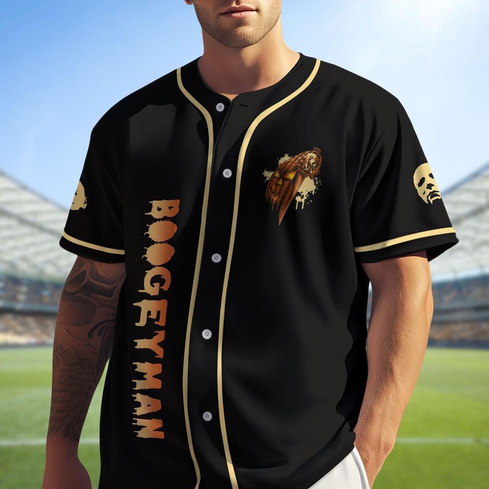 Michael Myers Baseball Jersey, Halloween Horror Jersey