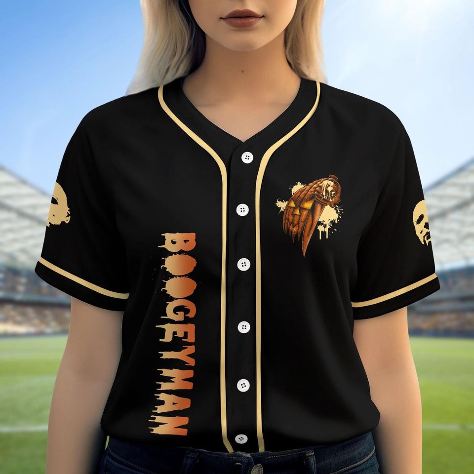 Michael Myers Baseball Jersey, Halloween Horror Jersey
