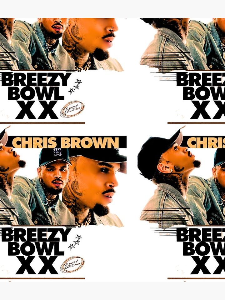 Chris brown tour Backpack