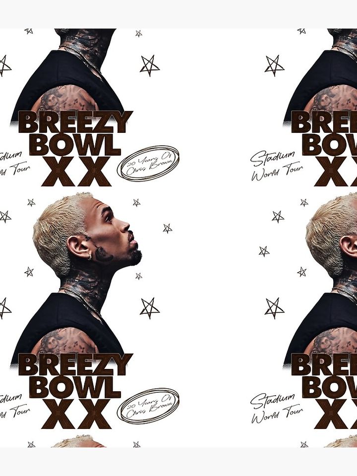 Chris brown tour Backpack