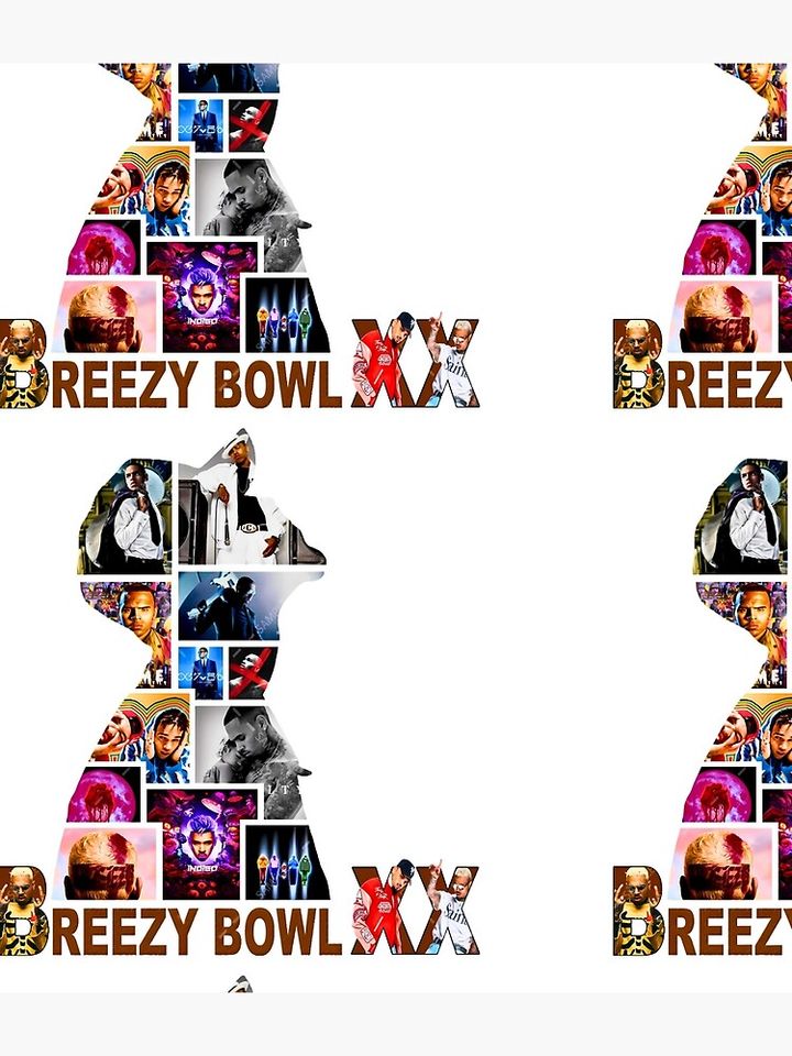 Chris brown tour Backpack