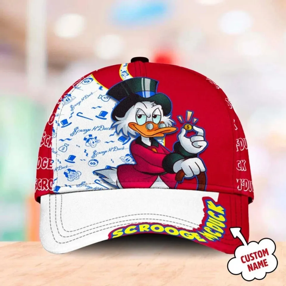 Personalize Scrooge McDuck Unisex Baseball Cap Mother Day Gift