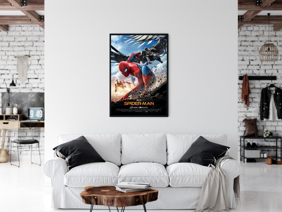 Spider-Man: Homecoming Movie Poster – Ready to Print Digital Art