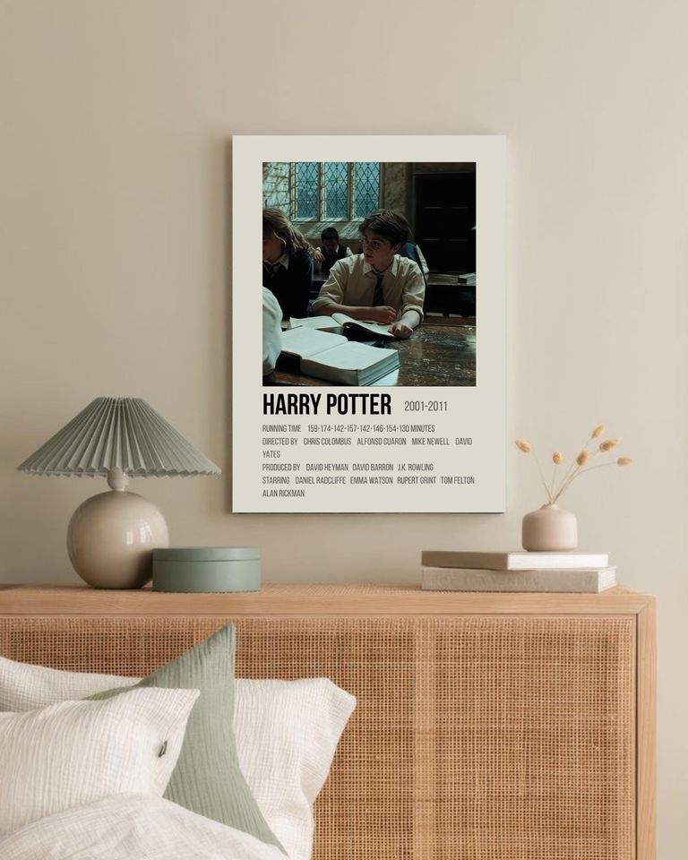 Harry Potter Poster – Matte Vertical Wizard Wall Art