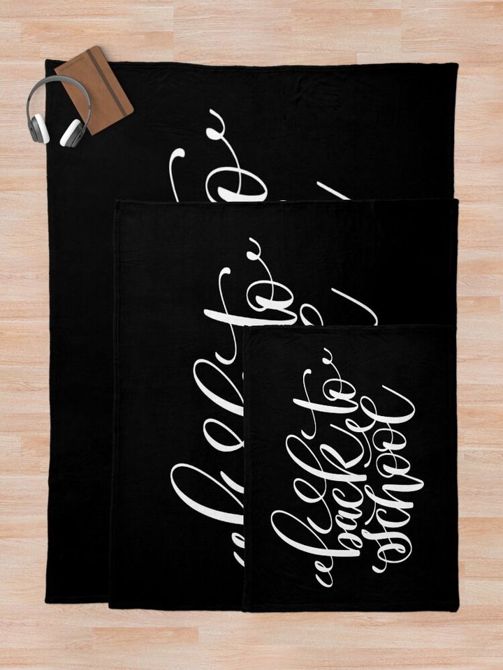 Back To School Throw Blanket