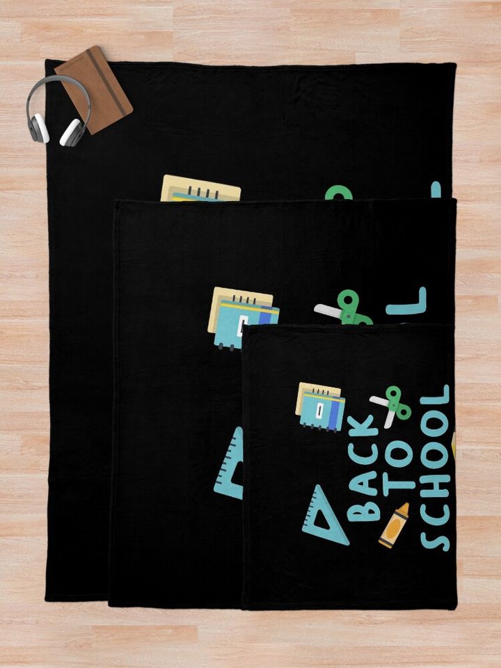 Back to School Homeschooling Homeschool Throw Blanket