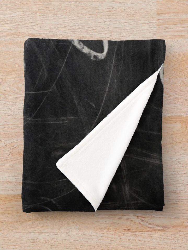 Back to School, Black Board Throw Blanket