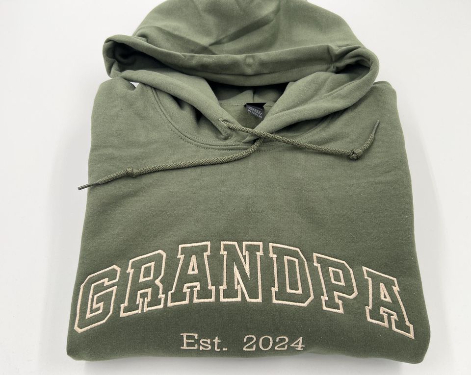 Custom Embroidered Hoodie with Personalized Text Halloween Hoodie