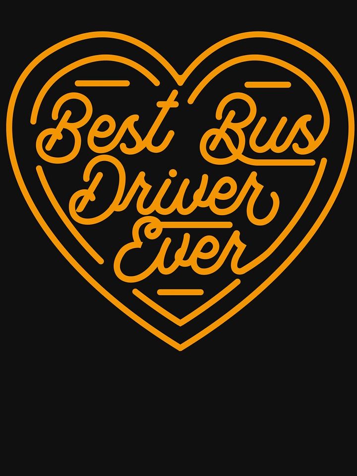 Best Bus driver ever Lightweight Hoodie