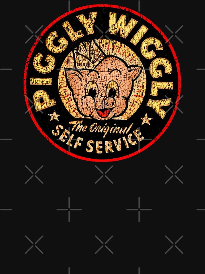 Vintage Piggly Wiggly  Pullover Hoodie