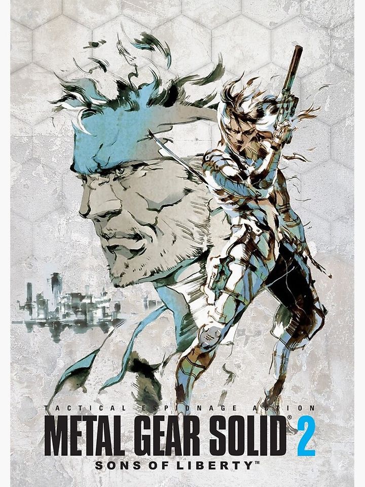 Metal Gear Solid 2 poster Poster