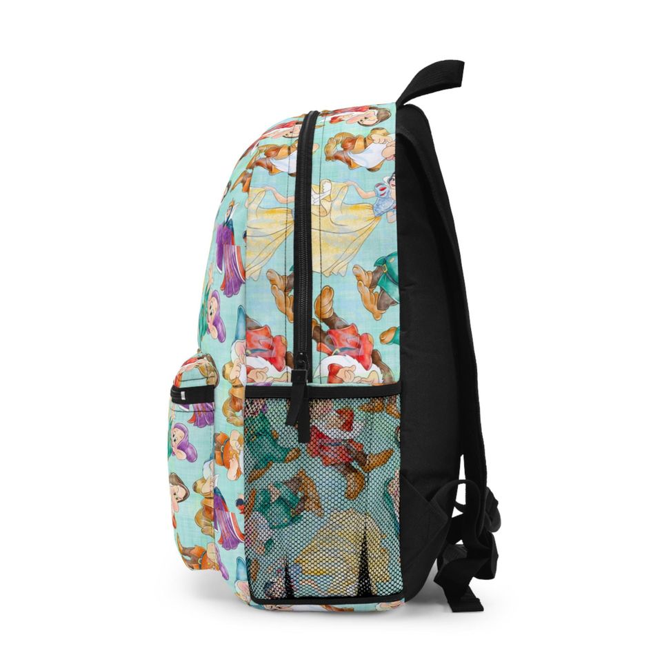 Snow White Backpack, Disney Backpack, Back to School Book Bag