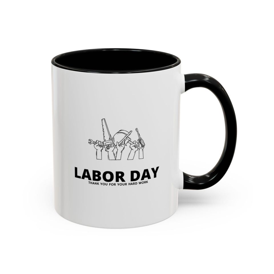 Factory Star Mug Labor Day Drinkware Thankful Gift Cup Hard Work Honor