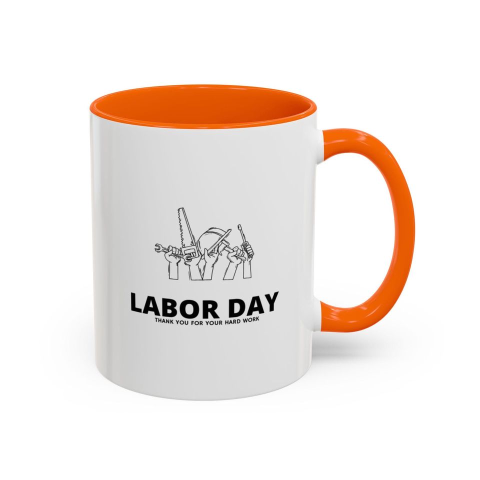 Factory Star Mug Labor Day Drinkware Thankful Gift Cup Hard Work Honor