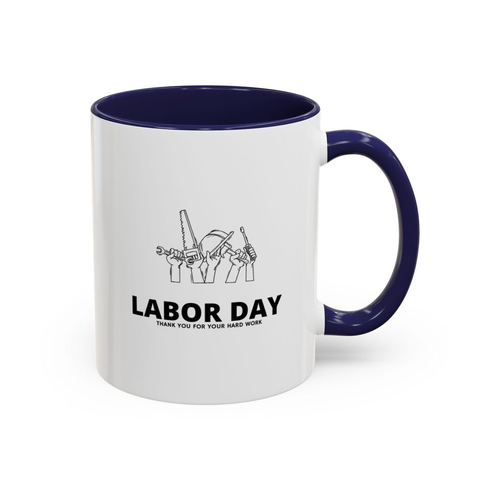 Factory Star Mug Labor Day Drinkware Thankful Gift Cup Hard Work Honor