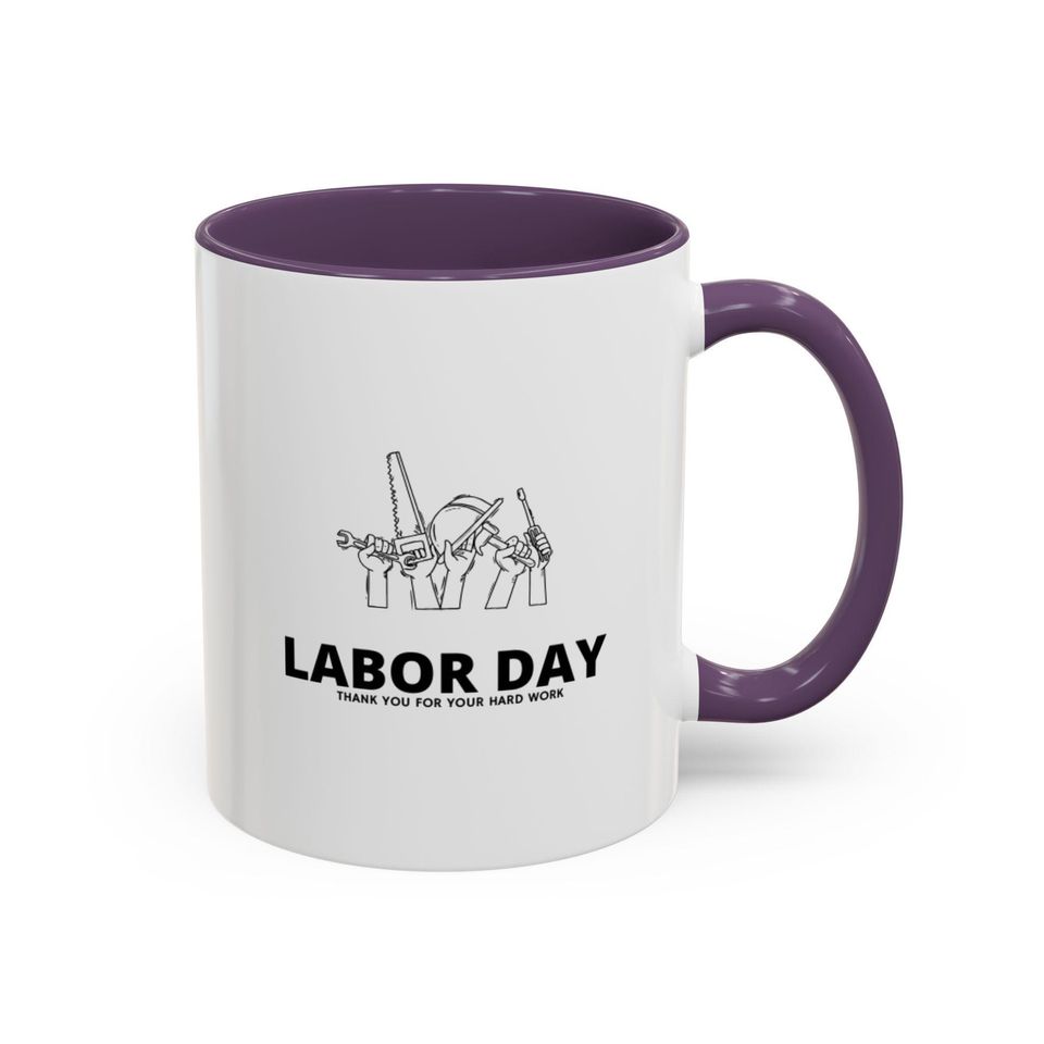 Factory Star Mug Labor Day Drinkware Thankful Gift Cup Hard Work Honor