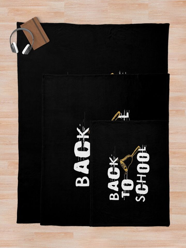 Back To School Throw Blanket