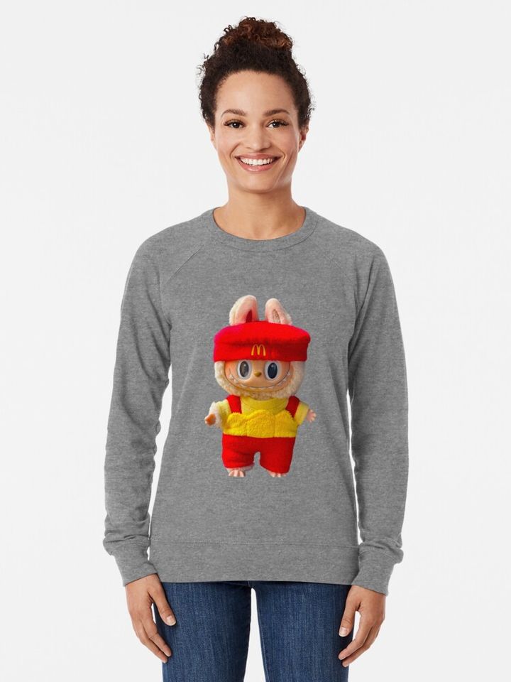 McD Labubu Lightweight Sweatshirt