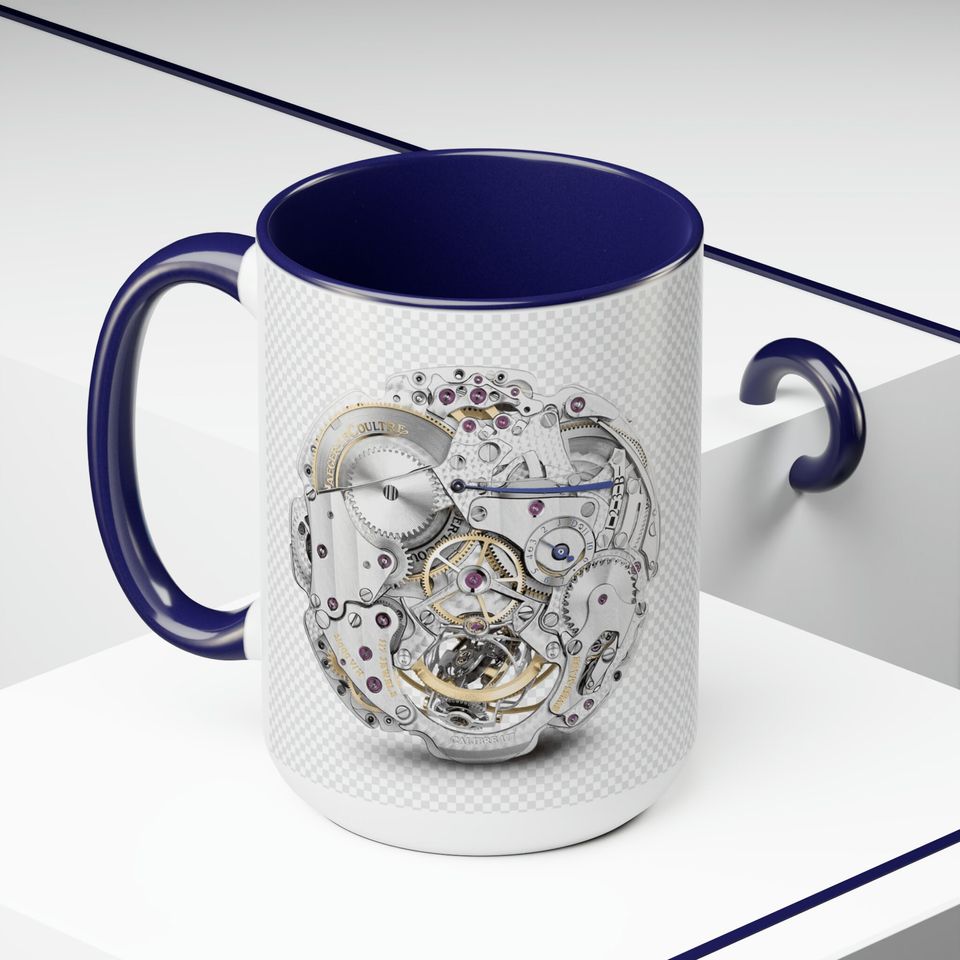 "Watch Movement" Two-Tone Coffee Mugs