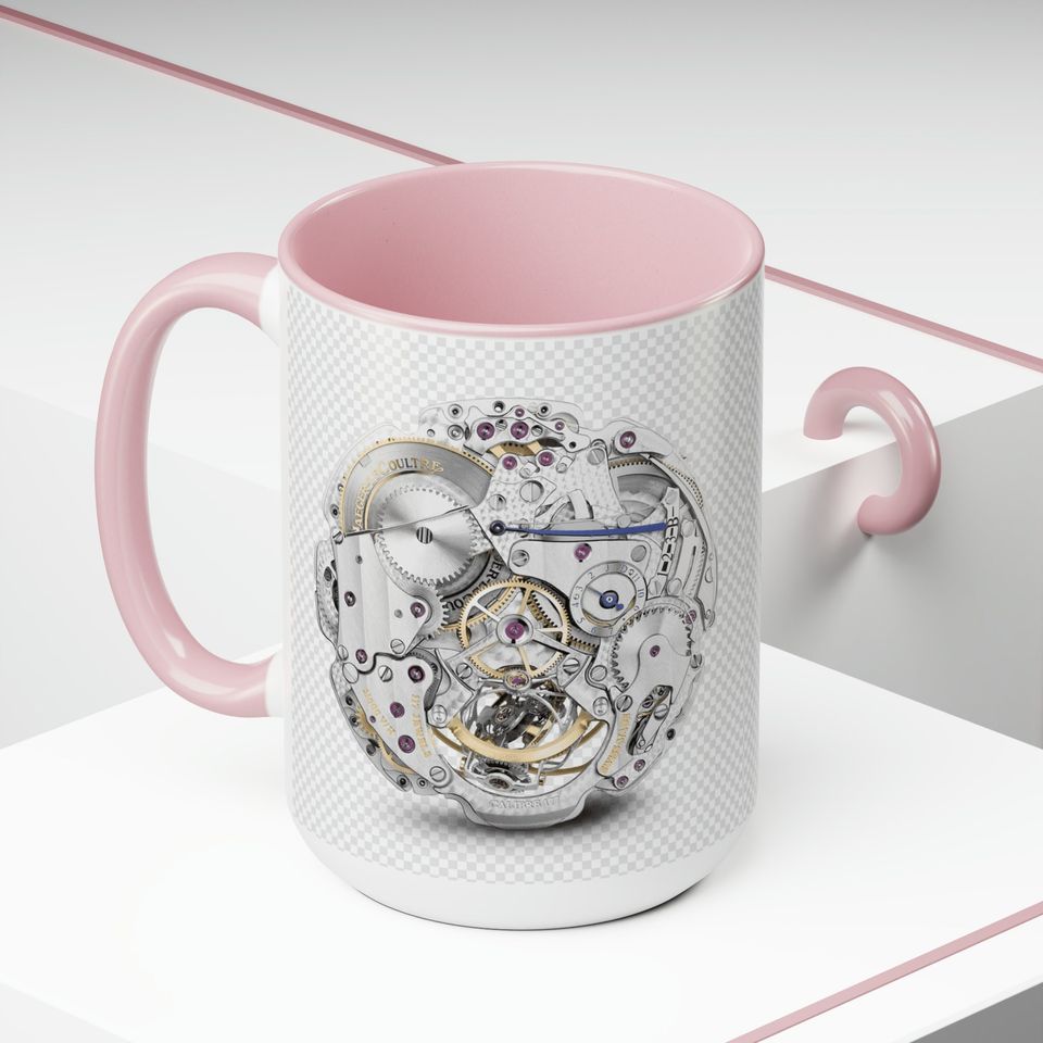 "Watch Movement" Two-Tone Coffee Mugs