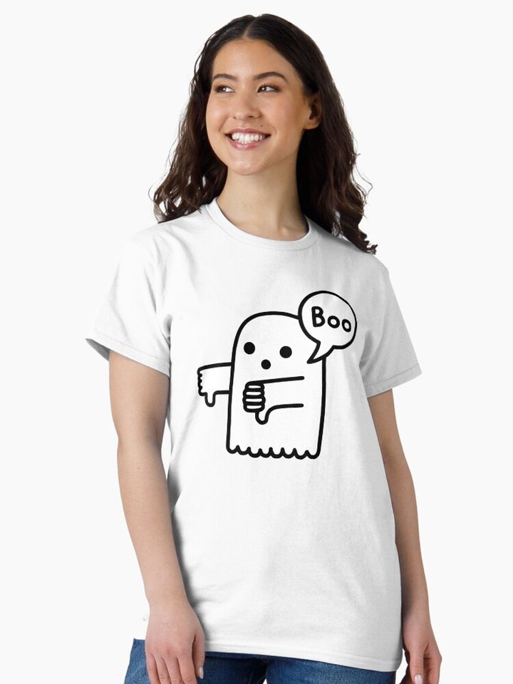 Ghost of Disapproval Classic T-Shirt – Funny Spooky Season Apparel