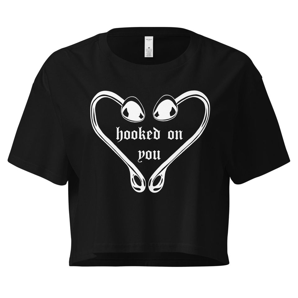 Hooked on You - Anal Hook Cropped T-Shirt