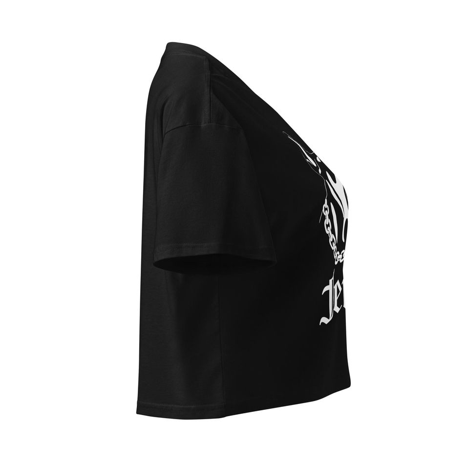 Feral Crop Top - Doberman Tattoo Shirt