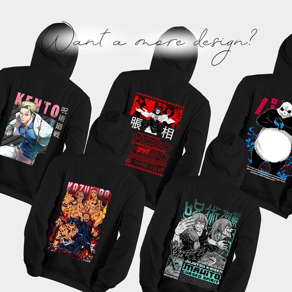 Toji Fushiguro Anime Manga Jujutsu Satoru hoodie Gift for friends Gift for anime fan Funny gift  Unisex hoodie