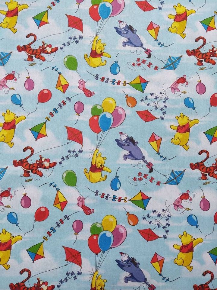 Winnie the Pooh & Friends Cotton Crib Sheet & Nursery Bedding , Crib Cover for Baby