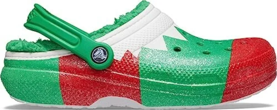 Unisex Classic Holiday Lined Clogs, Fuzzy Clogs,