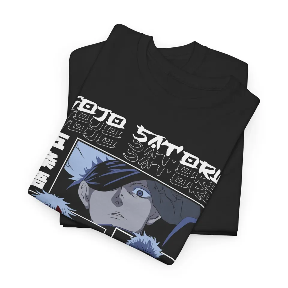 Gojo Satoru Jujutsu Satoru T-Shirt Sukuna Anime Japanese Tee Shirt Manga JJK