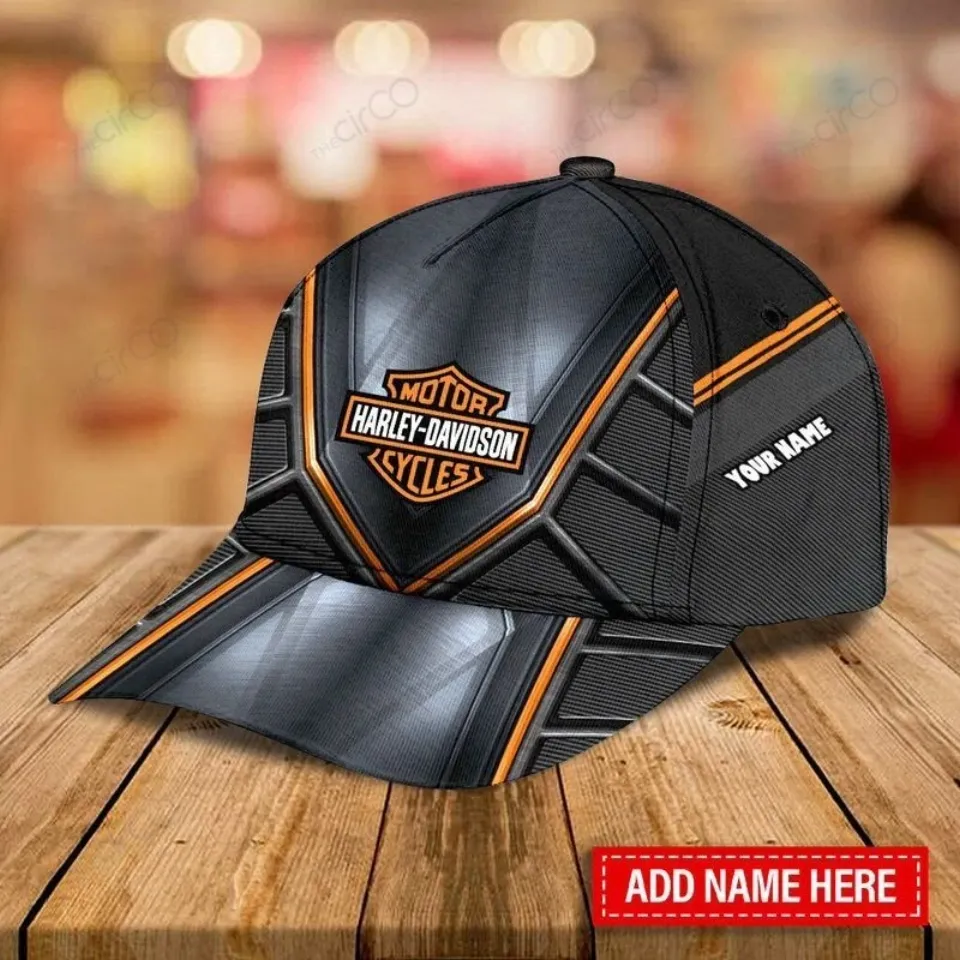 Personalized Harley Motor Racing Davidson Classic Cap Gift