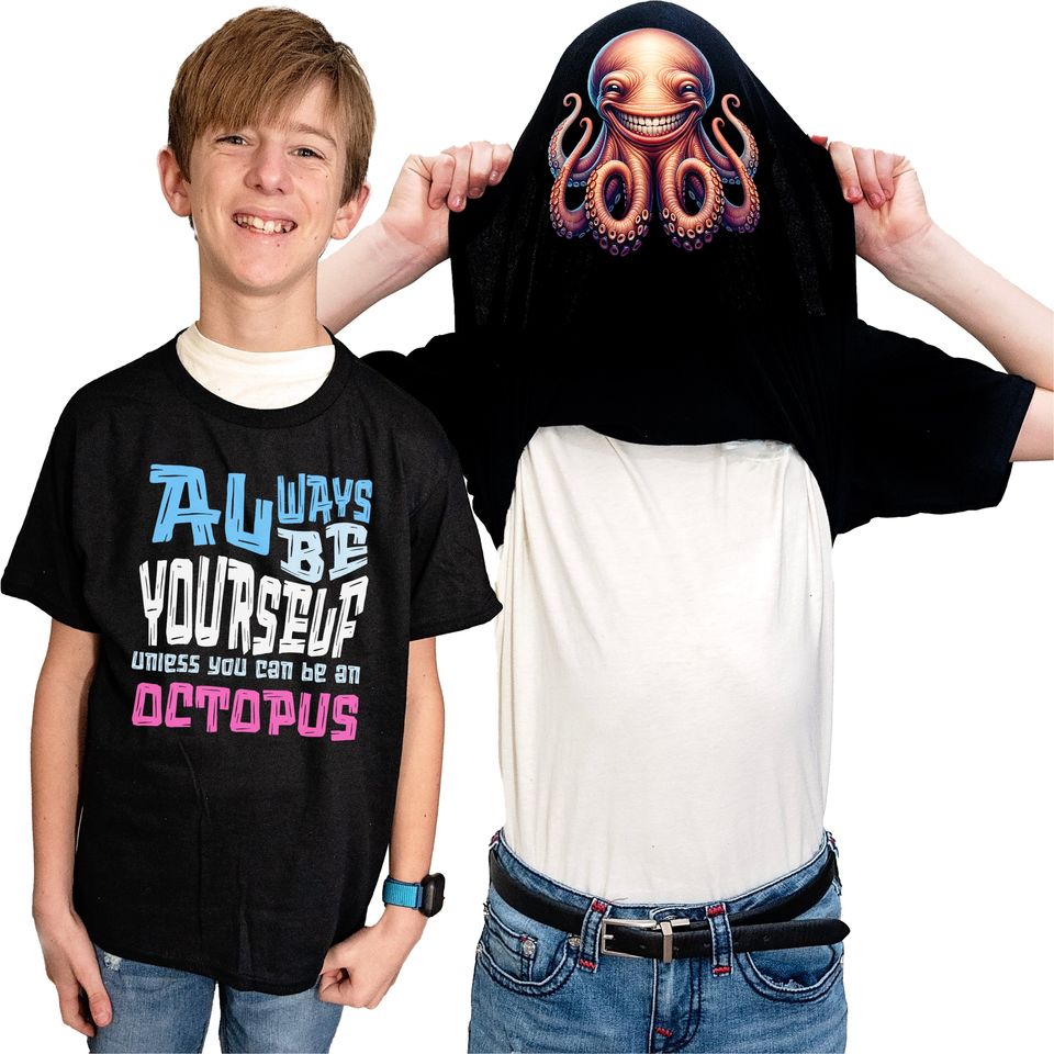 Always Be Yourself Unless You Can Be An Octopus Flip Shirt - Funny Octopus Gift