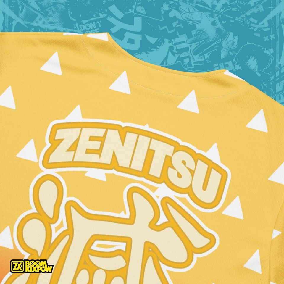 zenittsu Agatsuma demon Baseball Jersey