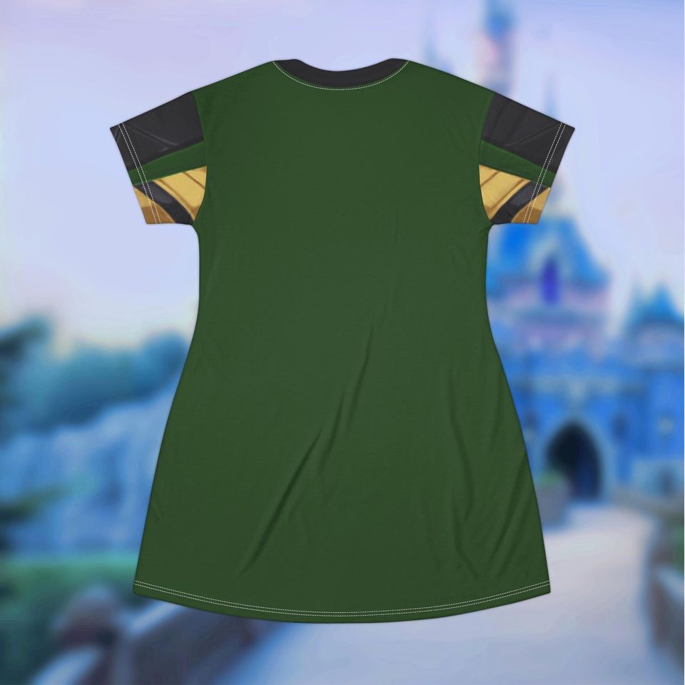 V2 Loki Tshirt Dress  | Cosplay | Halloween | Disney Dress