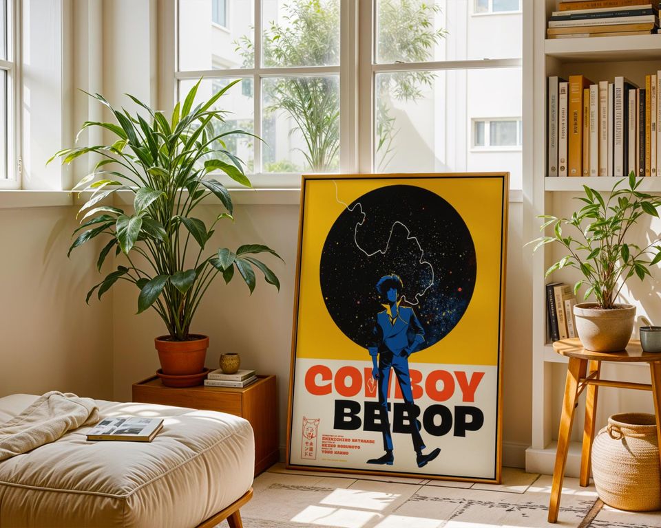 Cow Bebop Anime Poster – Wall Art Print for Manga & Anime Fans