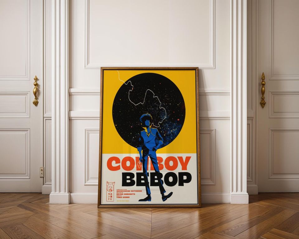 Cow Bebop Anime Poster – Wall Art Print for Manga & Anime Fans