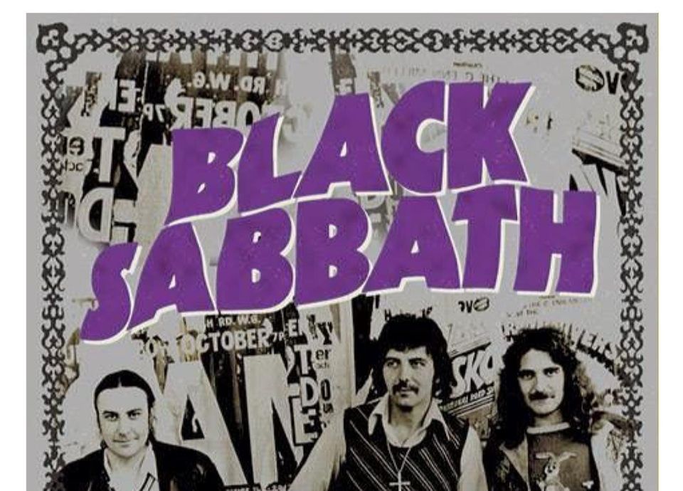 Vintage "Black Sabbath - Revolution In Their Minds" Poster