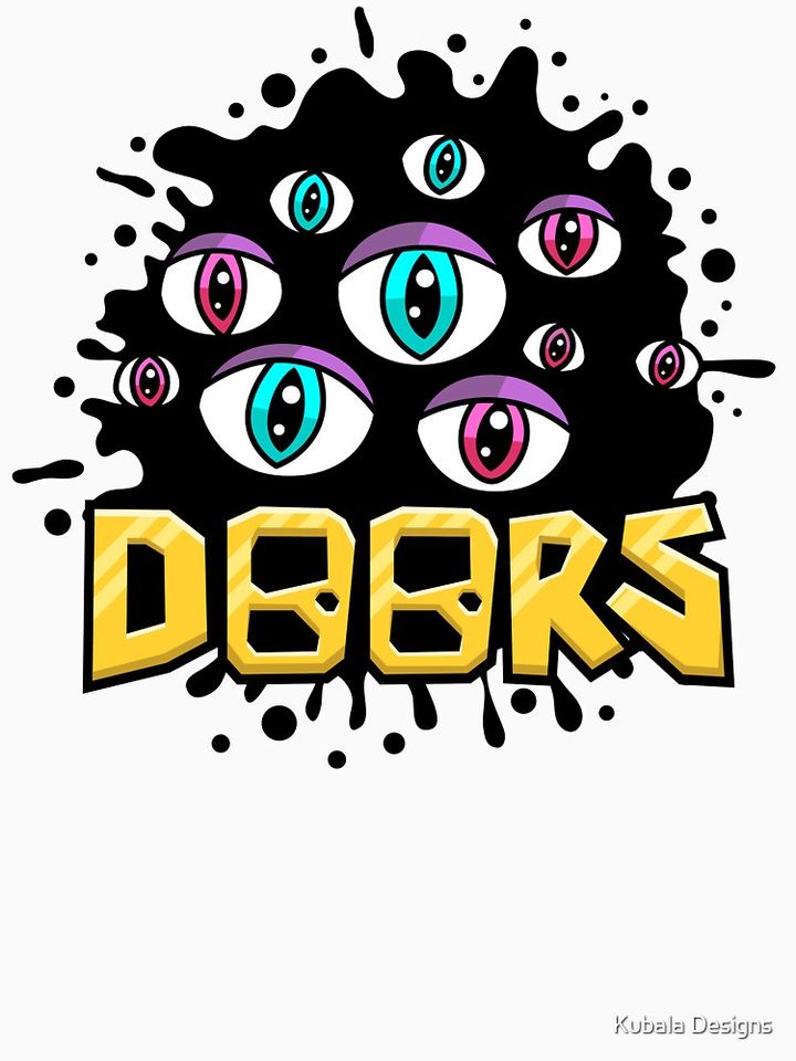 Roblox Doors Eyes Cute Character Pullover Hoodie, Gift for Fan