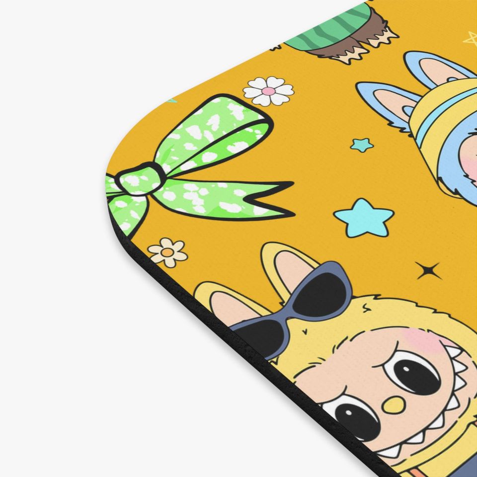 Cute Labubu Monster Mouse Pads