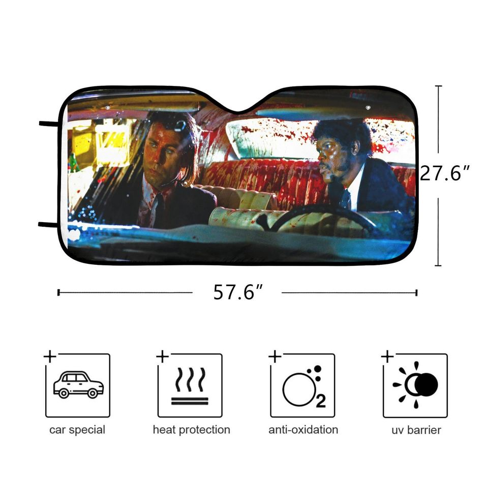Pulp Fiction Auto Car Sun Shade